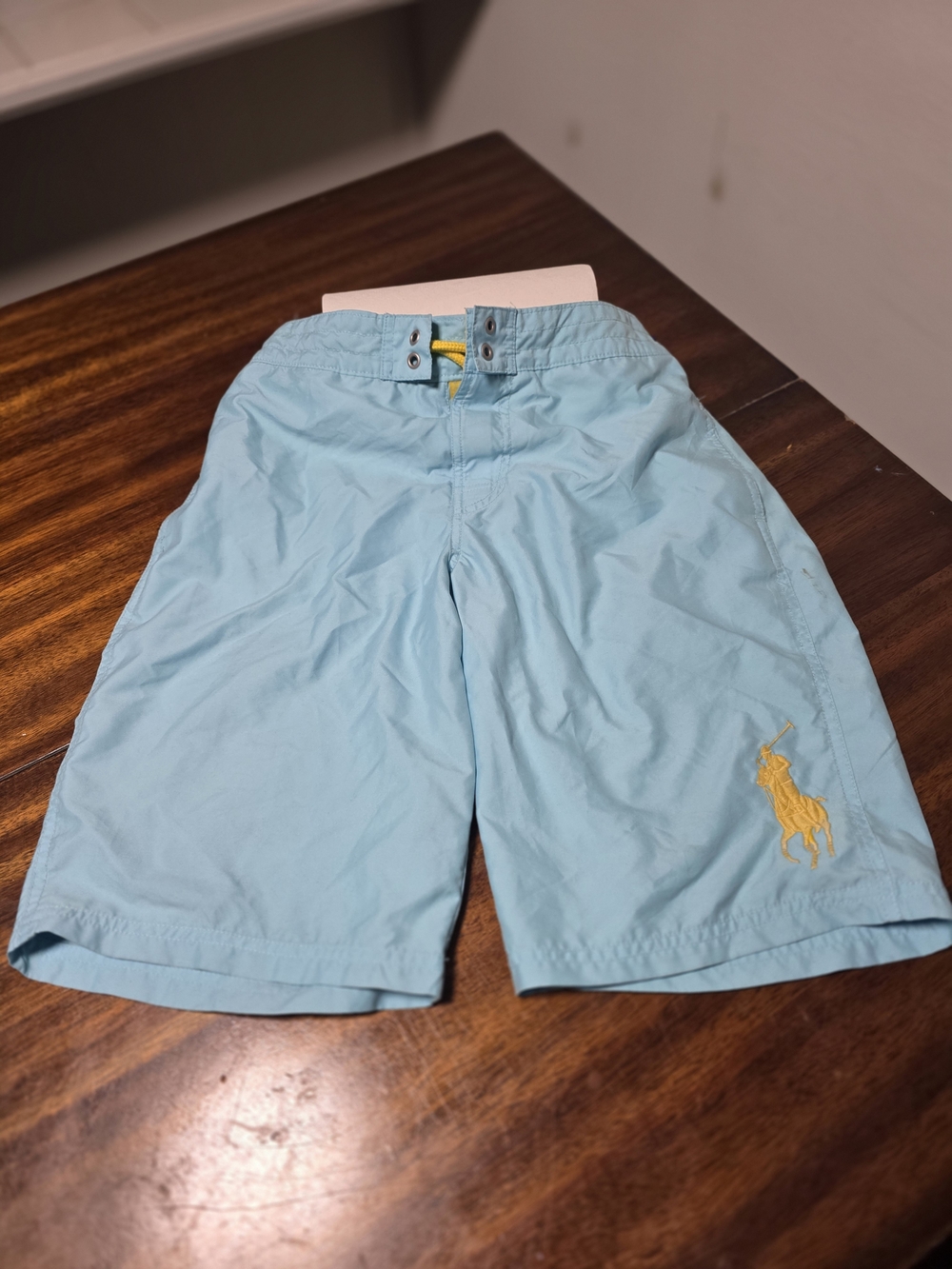 Polo Ralph Lauren Traveler Swim Trunk Men's Blue Nylon Shorts Medium